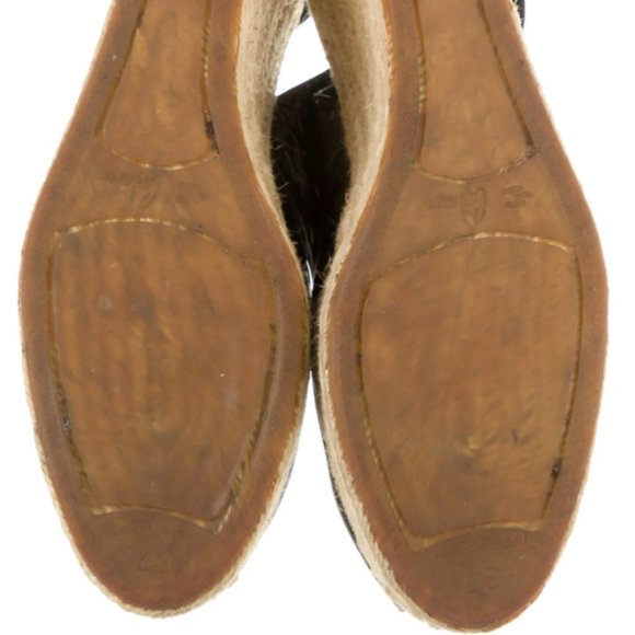 Size 6- Castaner Black Patent Leather Espadrilles - Picture 5 of 5